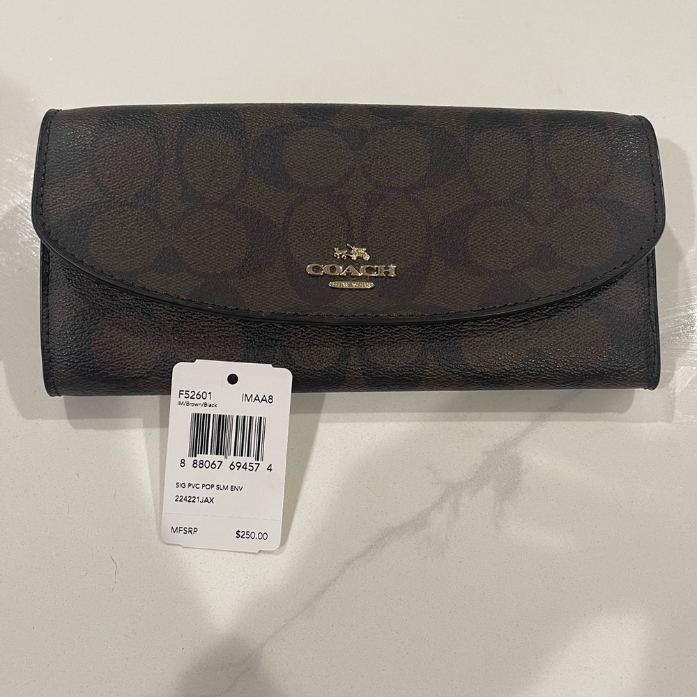 Brand New With Tags  Coach Wallet